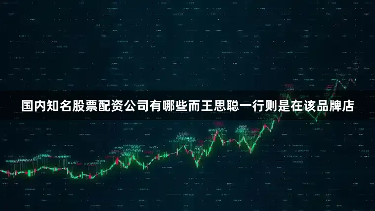 国内知名股票配资公司有哪些而王思聪一行则是在该品牌店
